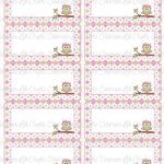 Baby Shower Printable Name Tag Labels Printable Baby Shower Party