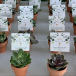 Faith Plants The Seed Love Makes It Grow Favor Tag Baptism Succulent