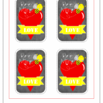 Bee Mine Valentine s Day Printable Gift Tags Joyously Domestic For