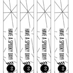 Spider Cookie Halloween Gift Tag