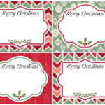 Vintage Christmas Gift Tags Free Printables Refresh Restyle