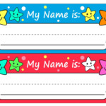 Free Printable Name Tags For Preschoolers TeachersMag