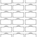 Pin By Sarita Zen On My Homemade Wedding Printable Label Templates