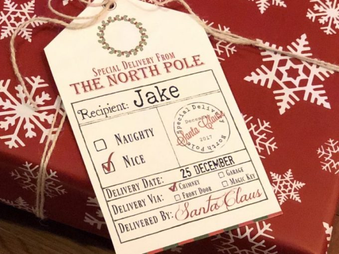 Free Printable Santa Gift Tags 24 7 Moms