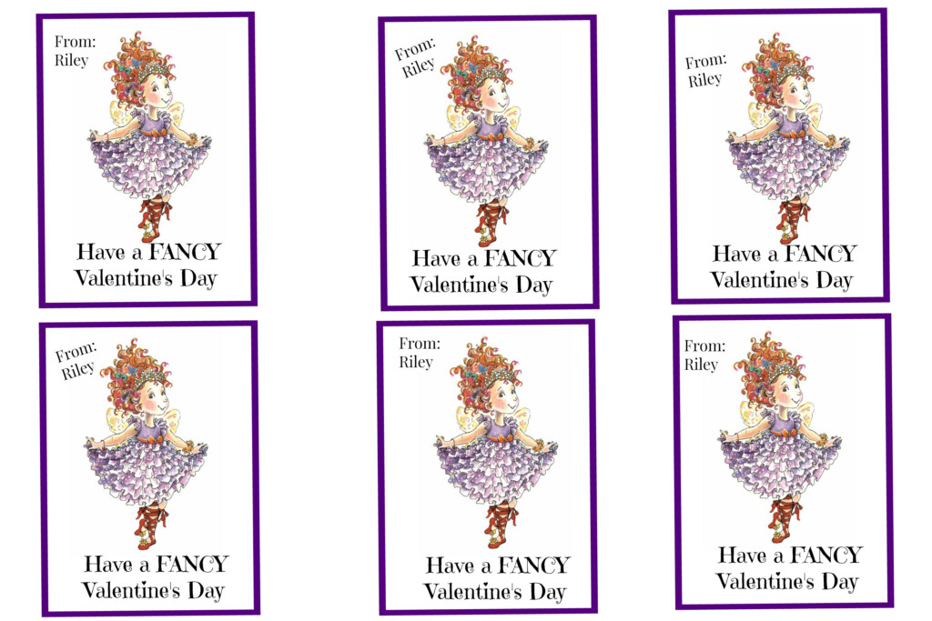 Fancy Nancy Valentine s Free Printable Amanda Farris