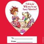 Download This Free Printable Fancy Nancy Valentine For Kids