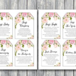 Pink Wedding Milestone Wine Tag Firsts Printabell Wedding Wine