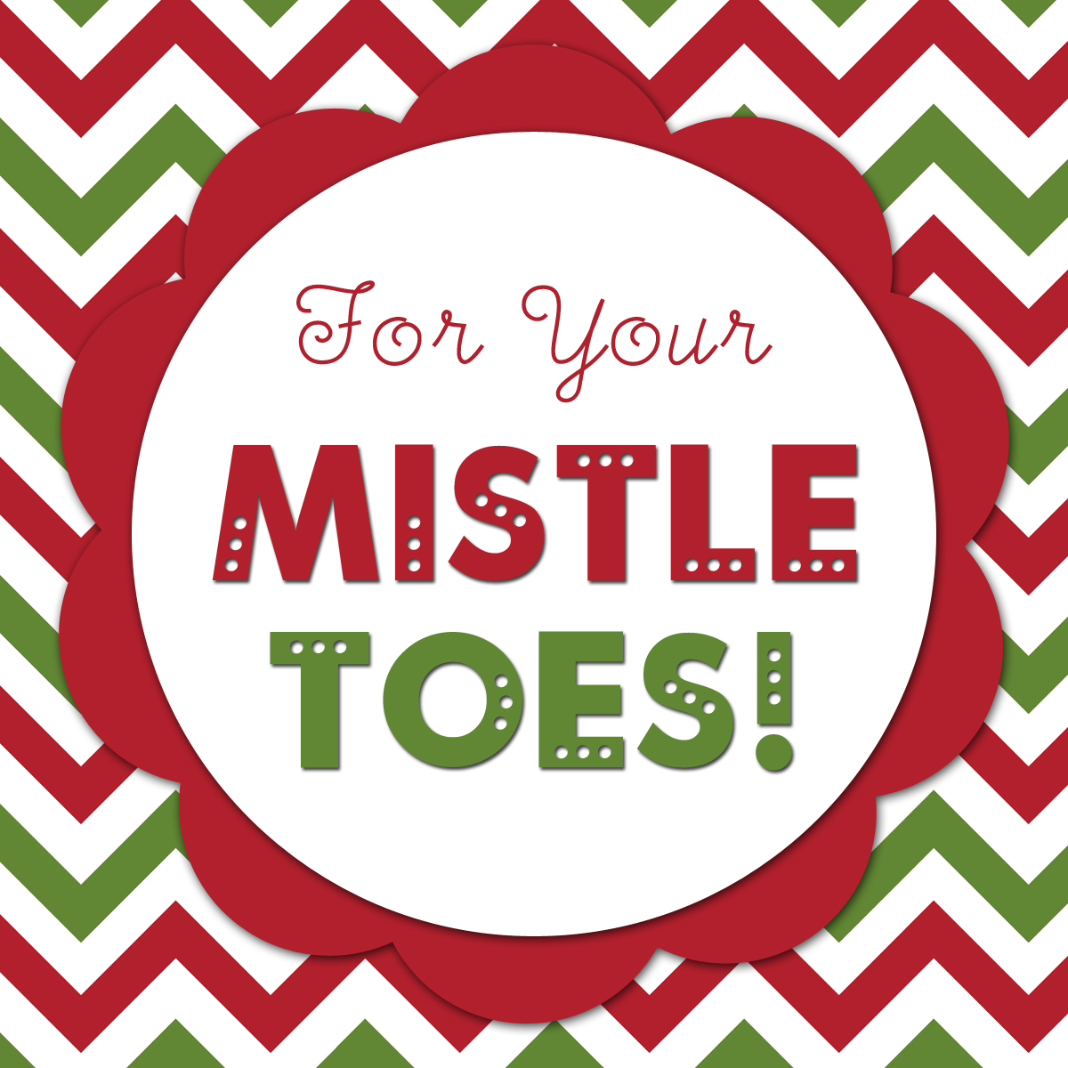 For Your Mistletoes Printable Tags Free FreePrintableTag For Your Mistletoes Printable Tags Free FreePrintableTag