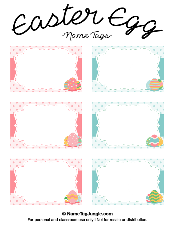 Printable Easter Egg Name Tags Egg Names Easter Printables Free 