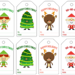 F free Editable Christmas Gift Tags Pdf Template Printable