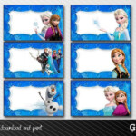 Frozen Labels INSTANT DOWNLOAD Labels Printables Free Printable
