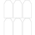 Blank Gift Tag Template Printable Tags Template Gift Tag Template