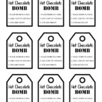 Hot Chocolate Bombs Printable Tag Adventures Of A DIY Mom