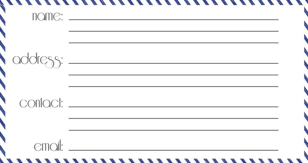 12 Useful Luggage Tag Templates For You KittyBabyLove