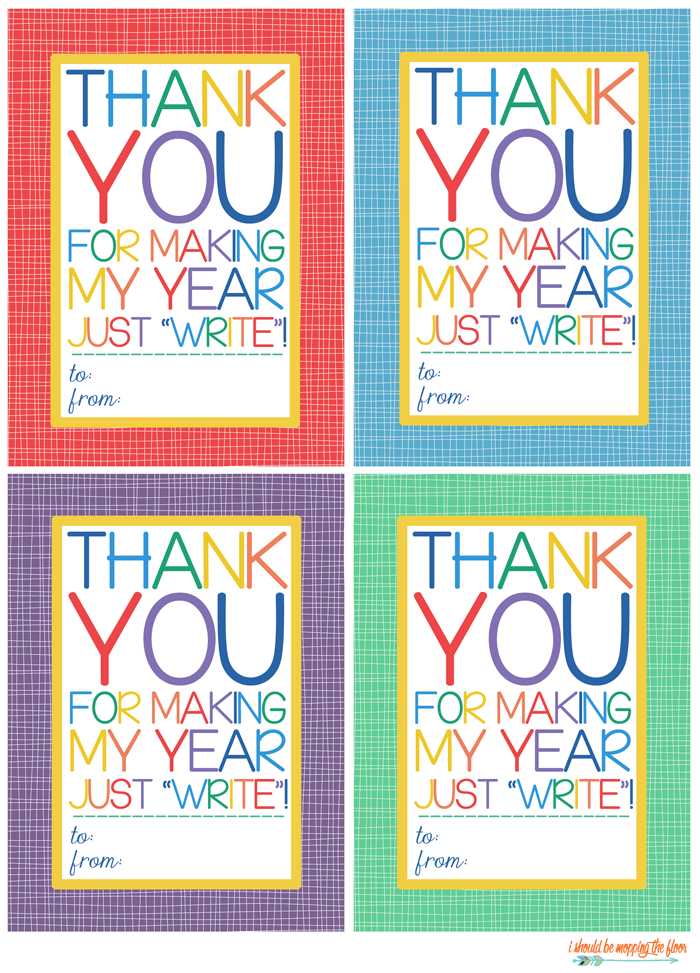 Free Printable Teacher Appreciation Tags Teacher Appreciation 