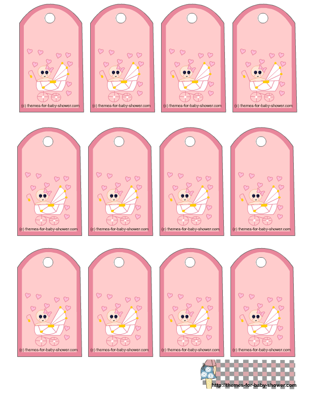 21 Best Free Printable Baby Shower Gift Tags Home Family Style And 
