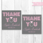 Bachelorette Party Favor Tags DIY Printable Bachelorette Or