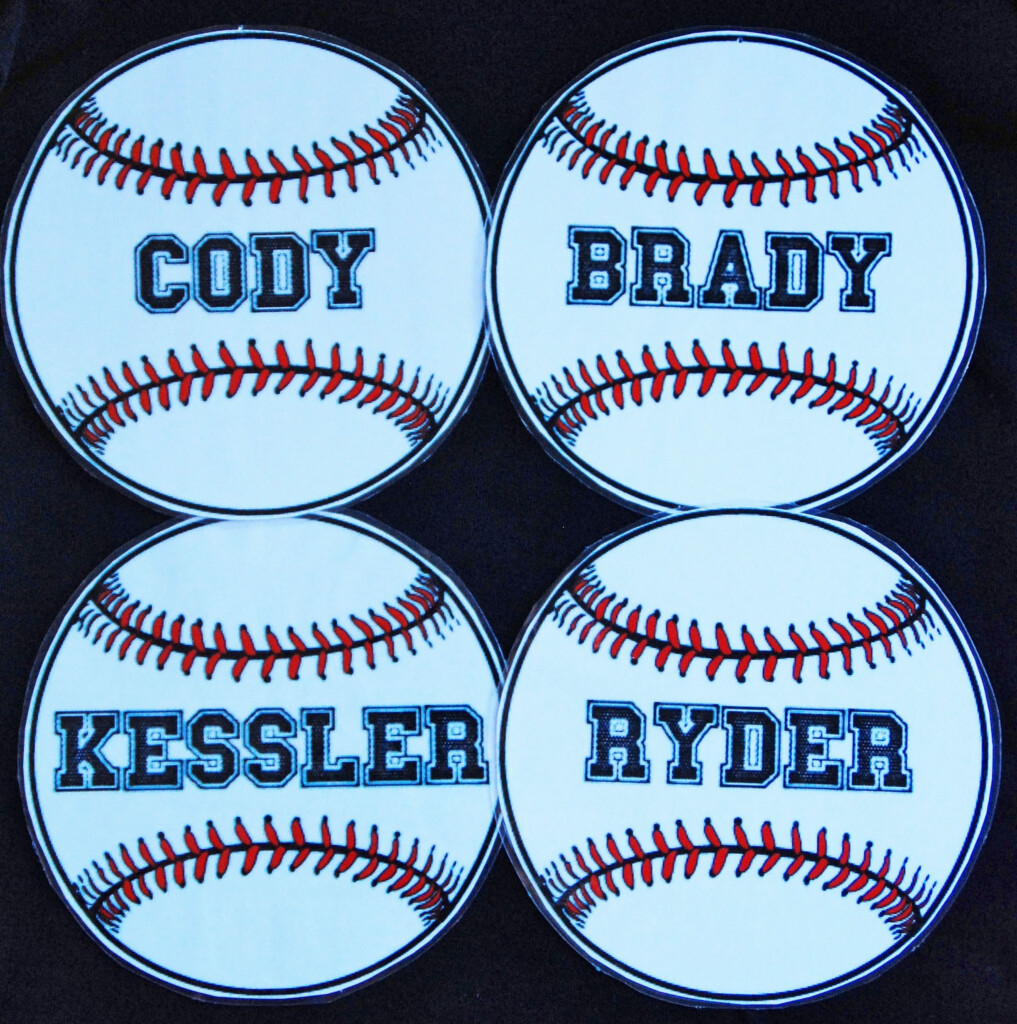 Dugout Name Tags Baseball Dugout Team Mom Baseball Team