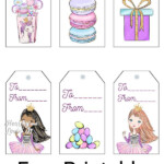 Free Printable Birthday Gift Tags 12 Cute Variations Birthday Gift