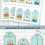 Printable Hang Tags Happy Birthday Sheet Tags Printable Tags