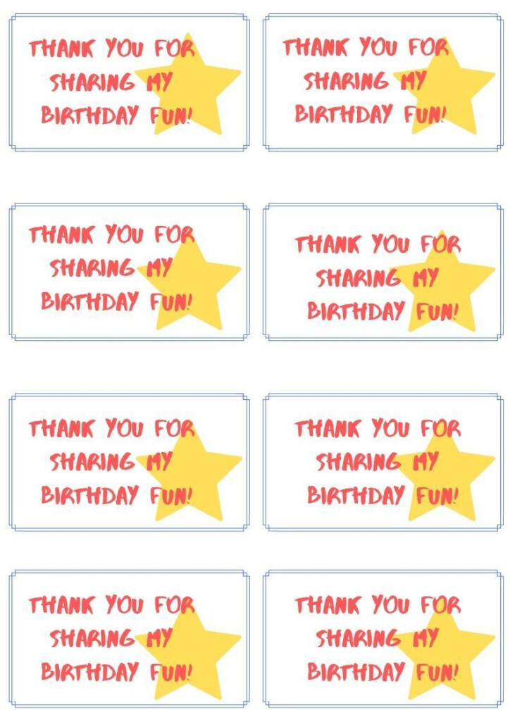 8 Free Party Favor Label Printables Birthday Labels Birthday Labels 