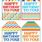 Birthday Gift In A Jar Birthday Gift Tags Printable Happy Birthday