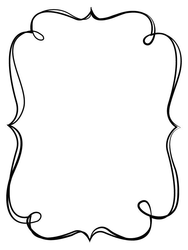 Frame Or Tag Molduras Vintage Moldura Preto E Branco E Moldura Desenho