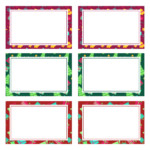 6 Best Blank Printable Tags Labels Christmas Printablee