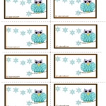 Free Printable Cute Owl Labels Owl Labels Owl Printables Cute Owl