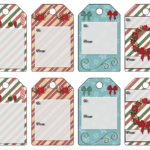 Free Printable Christmas Gift Tags 13 Designs Just Print And Use