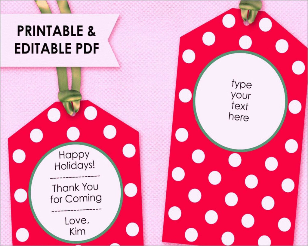Free Printable Christmas Price Tags Free Printable