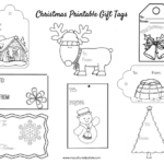Free Christmas Gift Tags To Color Cultured Palate