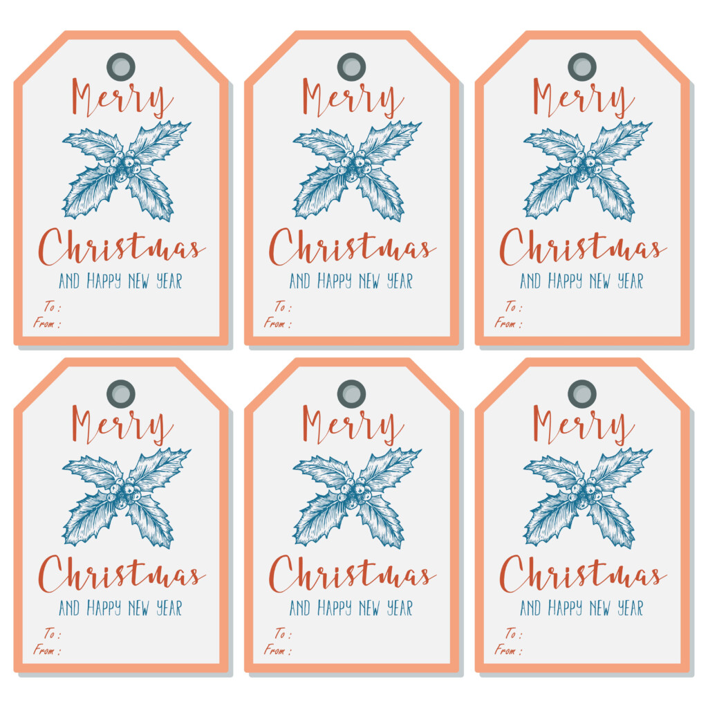 5 Best Country Christmas Free Printable Gift Tags Printablee