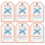 5 Best Country Christmas Free Printable Gift Tags Printablee