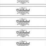 Crochet Gift Labels Free Printable Crow s Feet Chic
