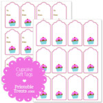 Printable Cupcake Gift Tags Printable Treats