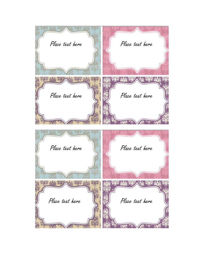 44 Free Printable Gift Tag Templates TemplateLab