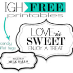 FREE Printable Candy Buffet Tags Candy Buffet Labels Candy Buffet