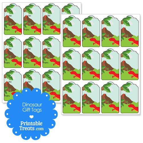 Printable Dinosaur Gift Tags In 2021 Dinosaur Gifts Gift Tags Gift 