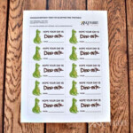 Dinosaur Party Favors Free Printable Treat Tag For Birthday Or