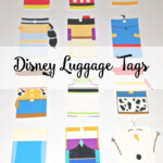 Disney Luggage Tags Free Printables And Super Cute Characters Perfect