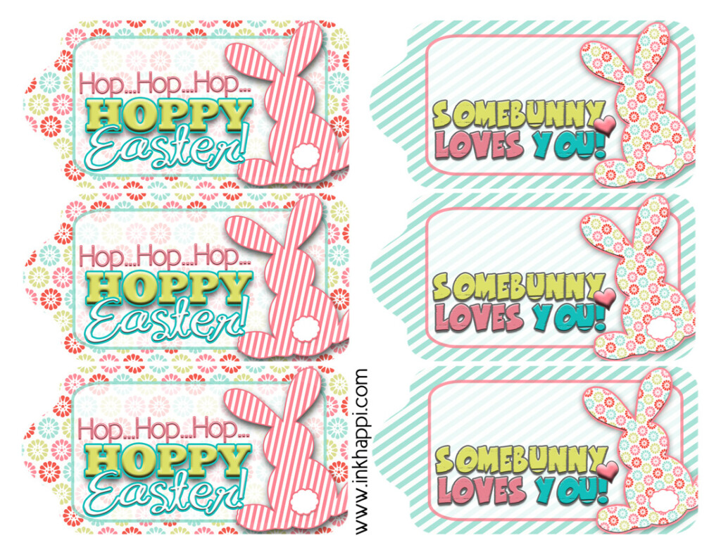 Easter Gift Tags To Help Wrap It Pretty Inkhappi