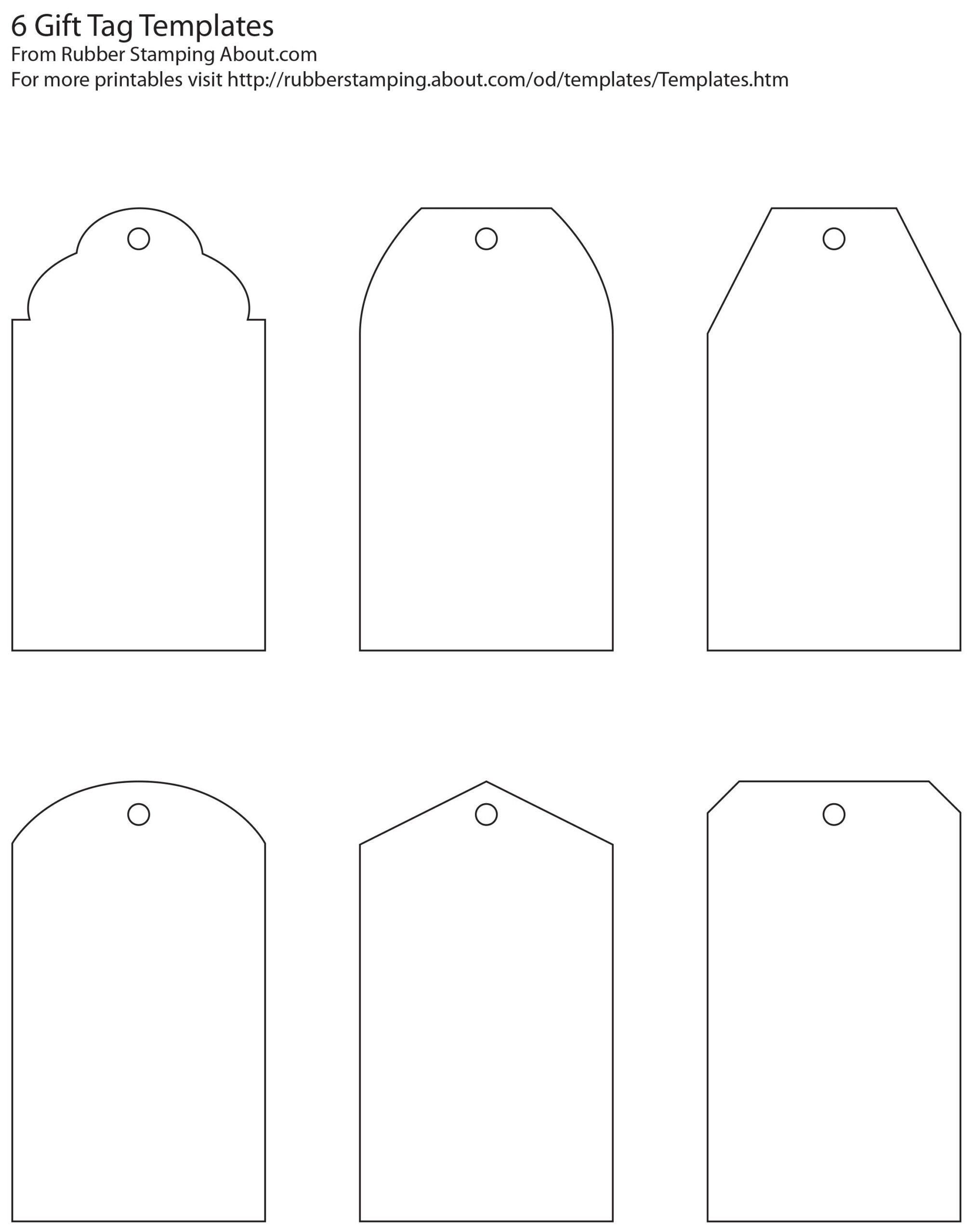 Free And Whimsical Printable Gift Tag Templates Gift Tag Template