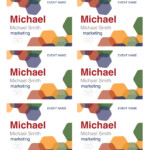 47 Free Name Tag Badge Templates TemplateLab