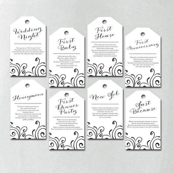 Milestone Wine Tags Year Of Firsts Wine Tags Gift Basket Etsy