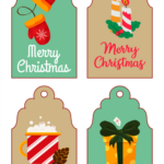 8 Best Printable Christmas Present Tags Printablee