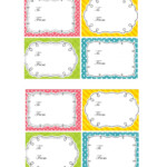 44 Free Printable Gift Tag Templates TemplateLab