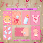 Free Printable Baby Shower Gift Tags Template 26 Favor Tag Templates