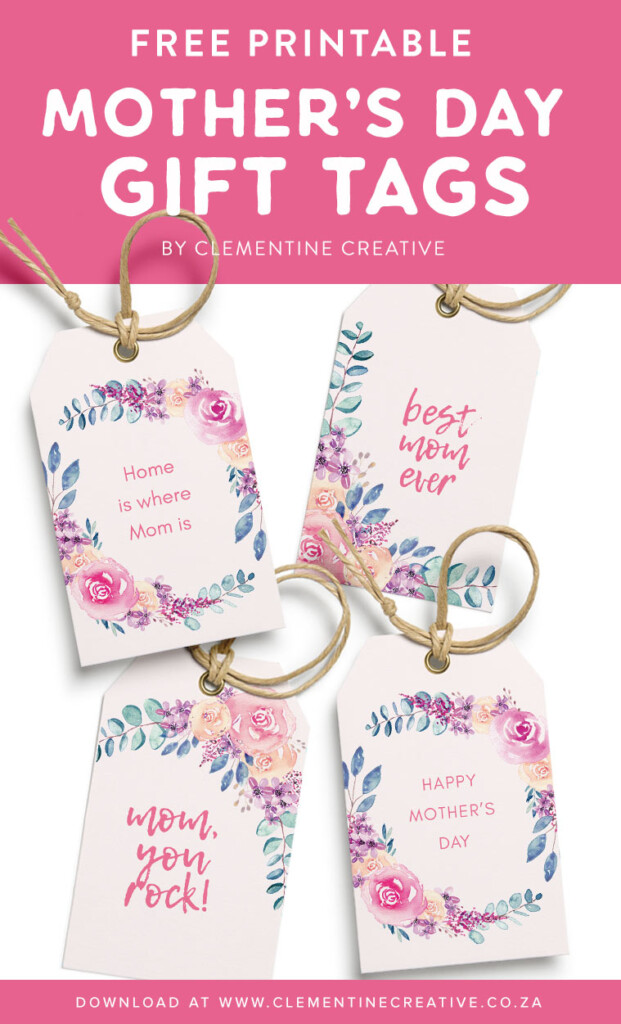 Surprise Mom With This Beautiful Mother s Day Card Gift Tags free 