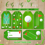 Golf Gift Tags